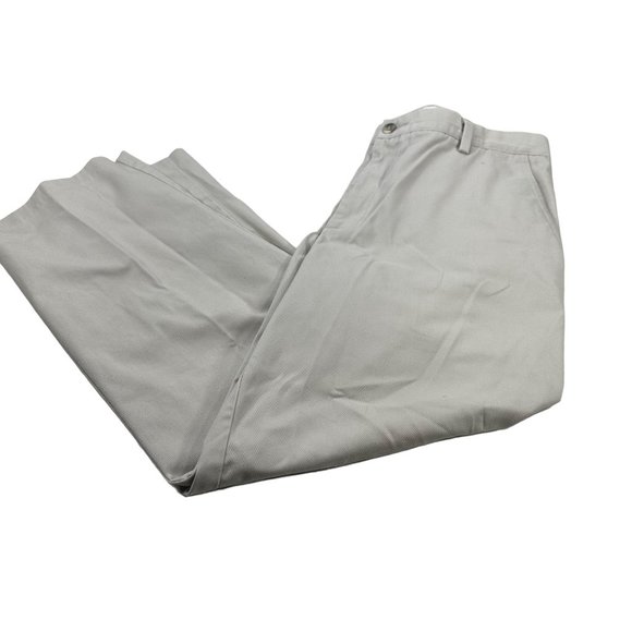 Dockers Men's Size 36X30 Pant Flat Front Straight Leg Beige Preowned - Picture 1 of 11